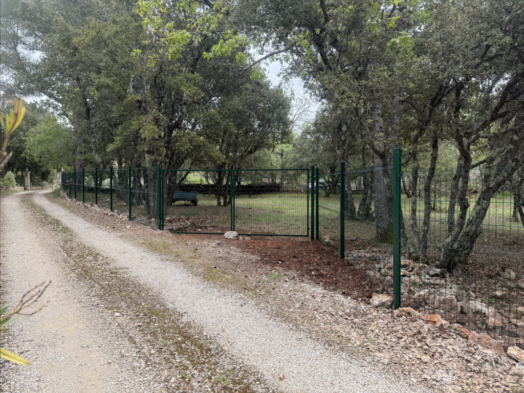 Second Portail accès 4m